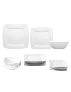 Zestaw obiadowych talerzy dla 6 osób 18 elementów Lubiana Victoria 5900245521672