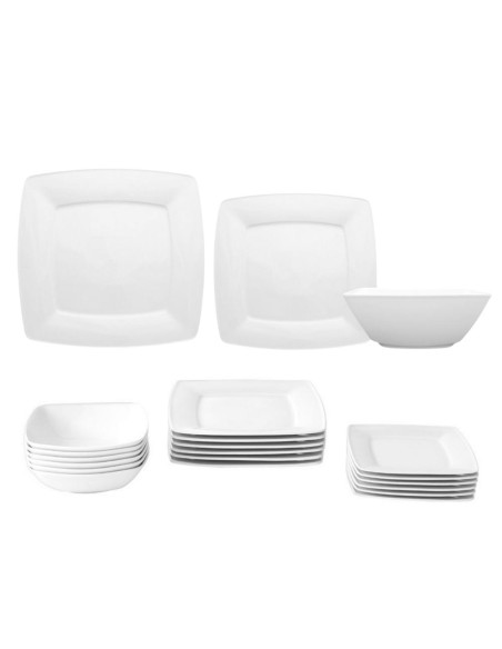 Zestaw obiadowych talerzy dla 6 osób 18 elementów Lubiana Victoria 5900245521672 14