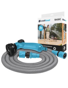 Zestaw wąż zraszacz szybkozłączka przyłącze  Cellfast BASIC 5907512605523 2