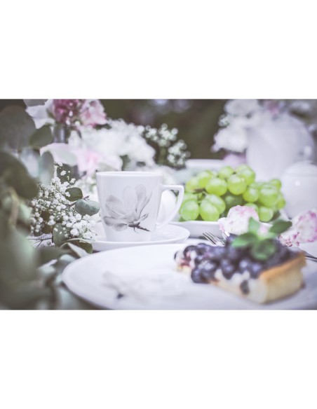 Biały komplet talerzy Lubiana 6/18 - Talerze i spodki Biały komplet talerzy Lubiana 6/18 5900245237634 10