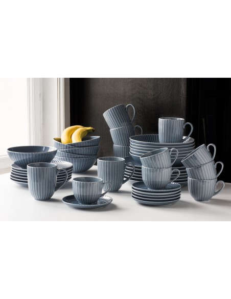 Komplet talerzy obiadowych dla 6 osób 18 elementów Lubiana Daisy Cloud 5900245761337 10