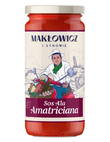 Sos A'la Amatriciana Makłowicz i Synowie 400 g 5905644030527