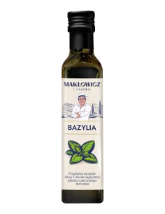 Bazyliowa oliwa smakowa Makłowicz i Synowie 250 ml 5905644030046