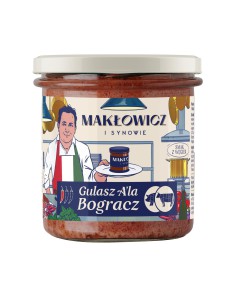 Danie gotowe Gulasz A'la Bogracz Makłowicz i Synowie 330 g 5905644030329