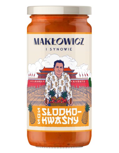 Sos słodko-kwaśny Makłowicz i Synowie 400 g - Sosy