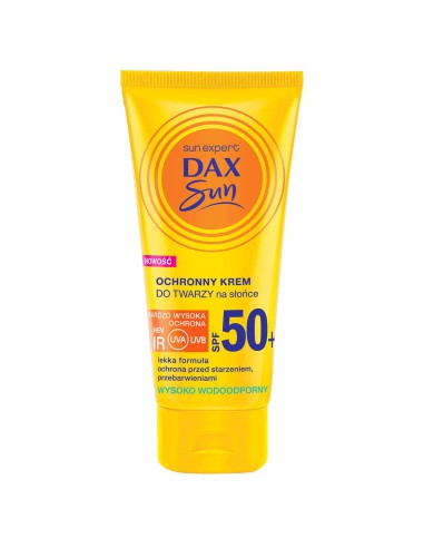 Anti-Aging krem do twarzy SPF 50+ Dax Sun 50 ml - Kremy, olejki i mleczka na słońce