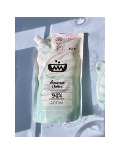 Antybakteryjne mydło do rąk dla dzieci o zapachu ananasa i kokosa YOPE zapas 400 ml 5900168904668 2