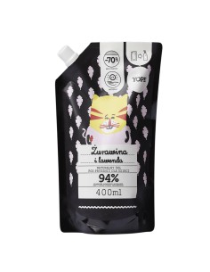 Odżywiający żel po prysznic dla dzieci o zapachu żurawiny i lawendy YOPE zapas 400 ml 5900168904606