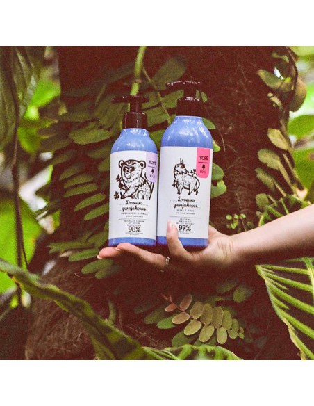 Wzmacniający szampon do włosów z ekstraktem z drzewa gwajakowego YOPE WOOD 300 ml 5900168907690 4