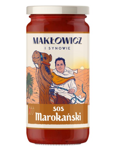 Sos marokański Makłowicz i Synowie 400 g 5905644030404 2