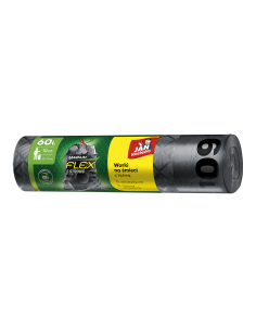 Worki na śmieci z taśmą Jan Niezbędny Magnum 60 l, 10 szt. 5900536104331