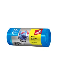 Worki 35l na śmieci zawiązywane 30szt Jan Niezbędny Easy-Pack 5900536232331
