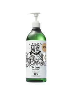 Cytrusowy płyn do mycia naczyń mięta i mandarynka YOPE 750 ml 5906874565285