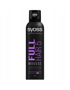 Zwiększająca objętość pianka do włosów Syoss 250 ml 9000100906289 2