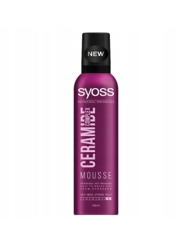 Mocna pianka do włosów Syoss 250 ml 9000100988667