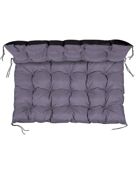 Zestaw grafitowych poduszek ogrodowych Cosi Garden 120x80 cm + 120x40cm - Leżaki ogrodowe Zestaw grafitowych poduszek ogrodowych Cosi Garden 120x80 cm + 120x40cm