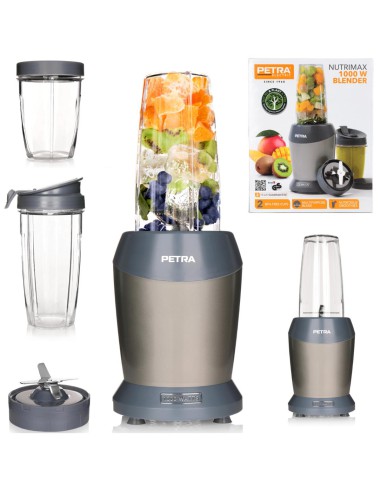 Zestaw blender kielichowy Petra + plastikowe szklanki Cambridge 250ml GRATIS  2