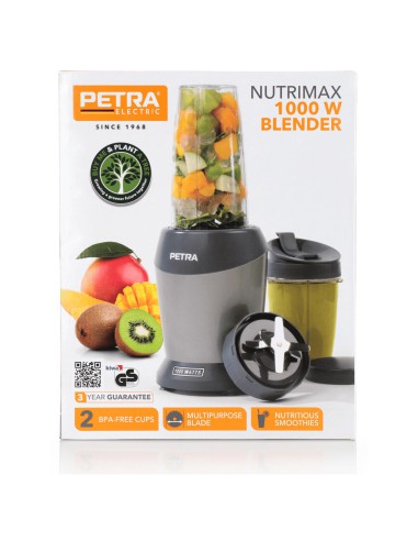 Zestaw blender kielichowy Petra + plastikowe szklanki Cambridge 250ml GRATIS  10