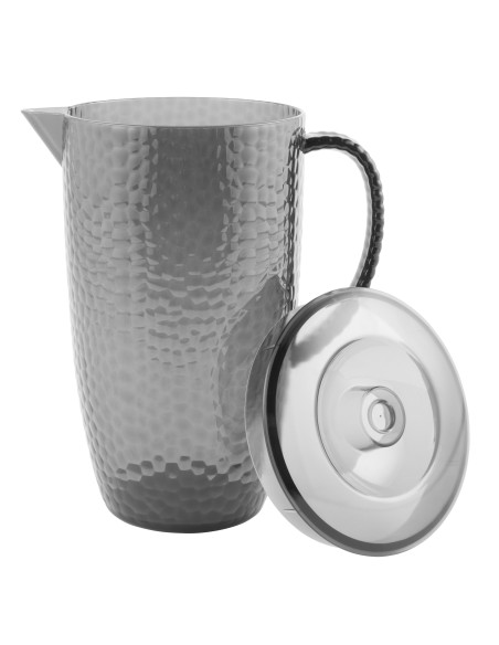 Szare szklanki plastikowe 4 x 250ml + dzbanek plastikowy 2L Cambridge  6