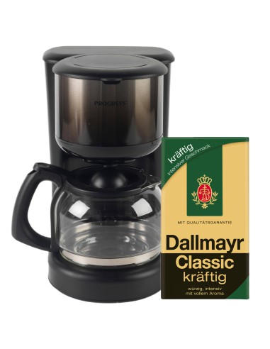 Ekspres przelewowy Progress + GRATIS kawa mielona Dallmayr Classic 500g - Ekspresy przelewowe
