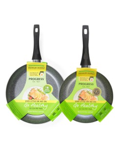 Zestaw patelnia Progress FryPan 30cm + GRATIS patelnia Progress FryPan 24cm