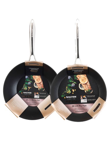 Zestaw patelni Salter Wok 28cm + GRATIS FryPan 24cm - Patelnie i woki