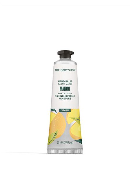 Box wegańskich kosmetyków The Body Shop Mango z myjką  3