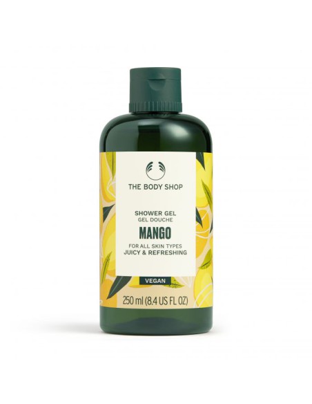 Box wegańskich kosmetyków The Body Shop Mango z myjką  4