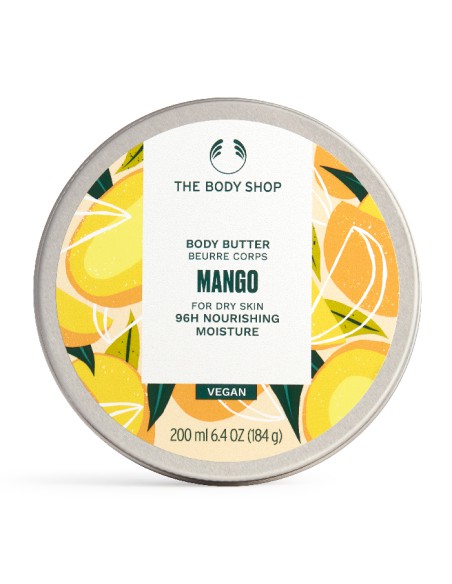 Box wegańskich kosmetyków The Body Shop Mango z myjką  5