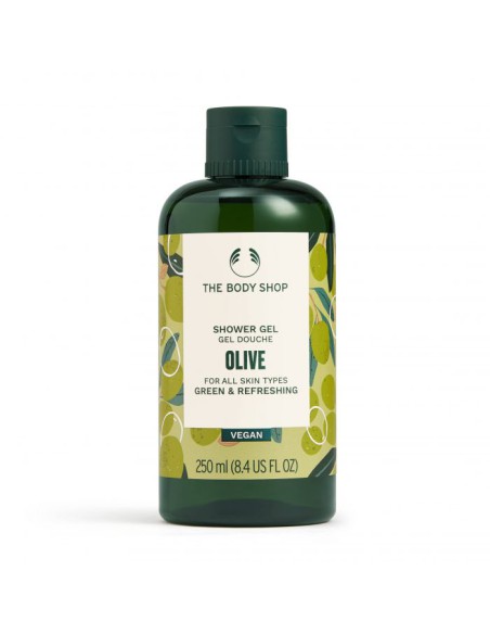 Zestaw duży kosmetyków wegańskich z myjką The Body Shop Oliwka  3