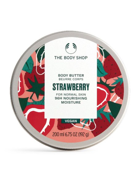 Duży box kosmetyków o zapachu truskawkowym The Body Shop z myjką - Zestawy kosmetyków Duży box kosmetyków o zapachu truskawkowym The Body Shop z myjką  3