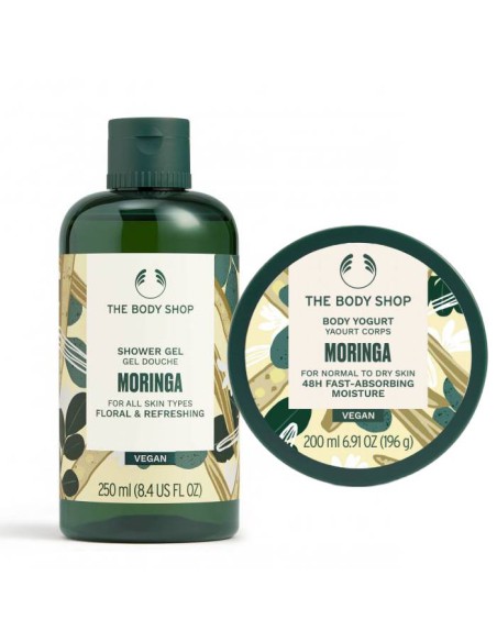 Mały box kosmetyków wegańskich The Body Shop Moringa 