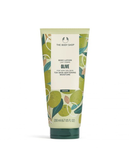 Zestaw The Body Shop Żel pod prysznic 250ml + balsam do ciała 200ml Oliwka  3