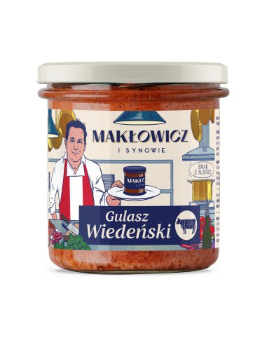 Danie gotowe gulasz wiedeński Makłowicz i Synowie 330 g 5905644030305