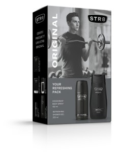 Zestaw upominkowy STR8 Original Dezodorant + Żel pod prysznic 5900536354781