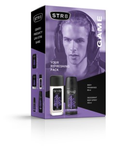 Zestaw STR8 Game Spray zapachowy 85 ml + Dezodorant 150ml 5900536354859