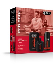 Zestaw kosmetyków na prezent STR8 Red Code Woda toaletowa + Dezodorant 5900536354873