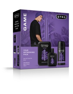 Zestaw upominkowy STR8 Game Woda Toaletowa 50ml + Dezodorant 150ml 5900536355283