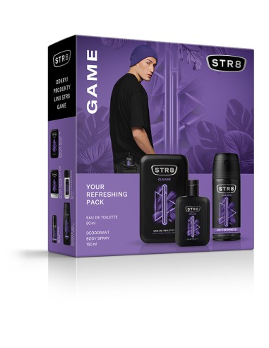 Zestaw upominkowy STR8 Game Woda Toaletowa 50ml + Dezodorant 150ml - Zestawy kosmetyków