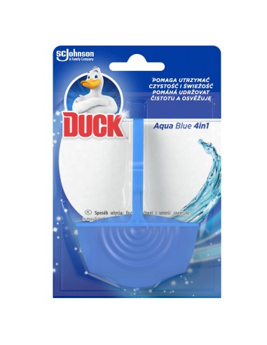 Zawieszka do toalety Duck Aqua Blue 4w1 36g - Środki czystości do kuchni i łazienki