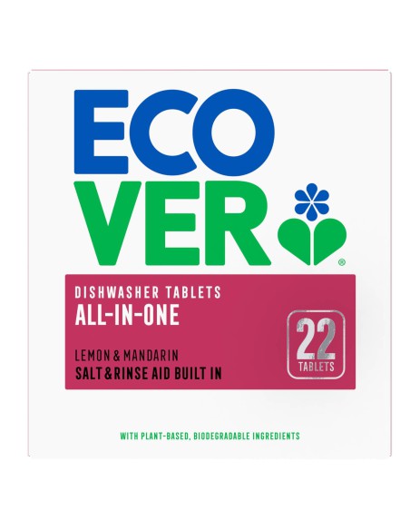 Tabletki do zmywarki ECOVER cytryna i mandarynka 22 szt. 5000204254853