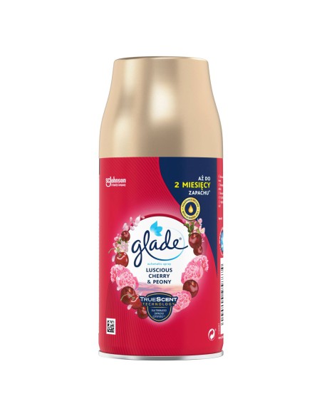 Wkład do odświeżacza GLADE Automatic Spray o zapachu Luscious Cherry & Peony 269 ml 5000204958874