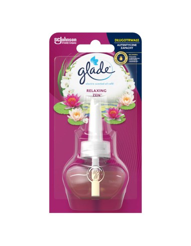 Wkład Relaxing Zen do odświeżacza GLADE Electric scented oil 20ml - Pozostałe artykuły do sprzątnia