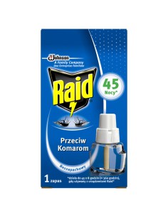 Zapas płynu do urządzenia owadobójczego Raid 4000290907078