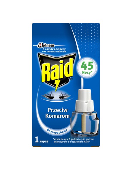Zapas płynu do urządzenia owadobójczego Raid 4000290907078