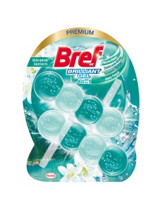 Żelowa zawieszka do toalety górskie jezioro Bref  2x42 g 9000101558401