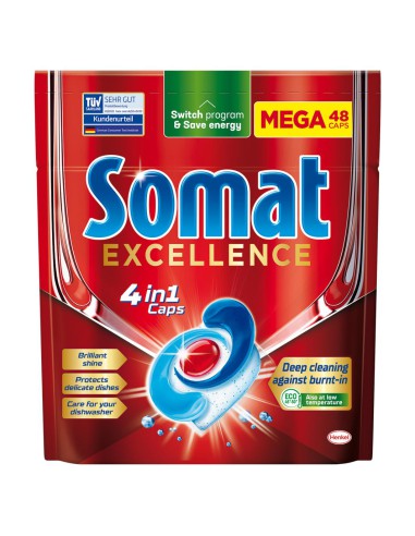 Kapsułki do zmywarki Somat Excellence 4in1 48 szt. - Tabletki i kapsułki do zmywarek