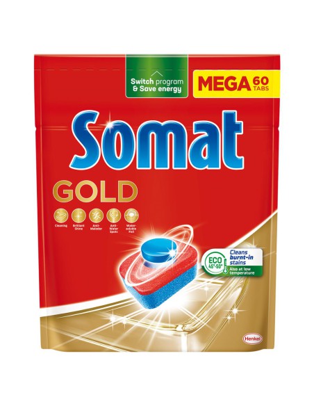 Tabletki do zmywarki Somat Gold 60 szt. 9000101374278