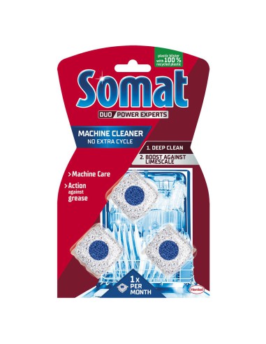 Tabletki do czyszczenia zmywarki Somat Duo Machine Cleaner 3x20g - Tabletki i kapsułki do zmywarek