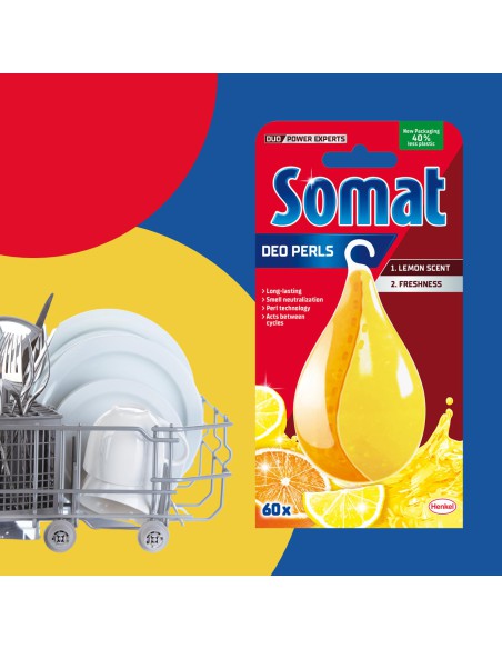 Cytrynowy neutralizator nieprzyjemnych zapachów Somat Deo Perls 17g 9000101000436 2